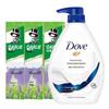 Hawley Tea Plus Toothpaste & Dove Bath Milk Family Set