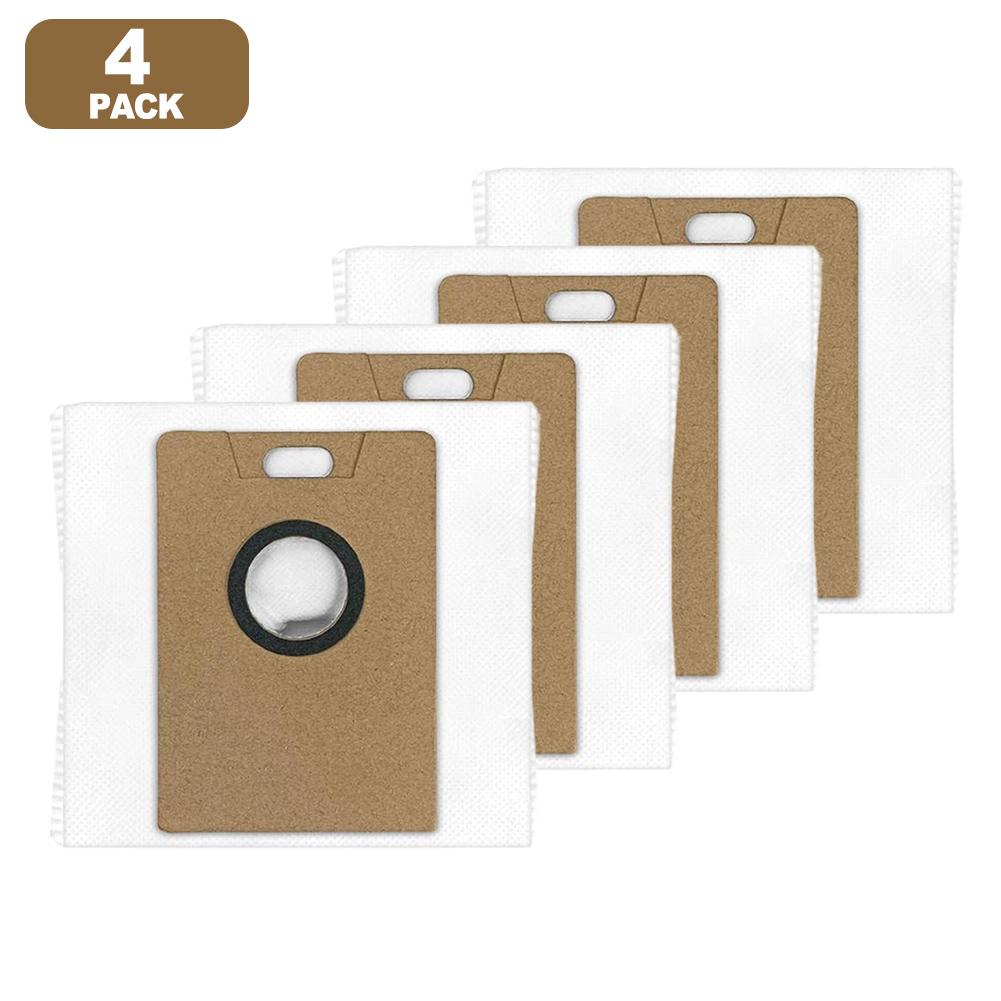 4/10 Stück Ersatz-Staubbeutel 3,5 l für Narwal für Freo S Roboter-Staubsauger, schmelzgeblasene Faser & Vliesfilterschicht