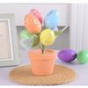Easter Day Easter Tabletop Ornament Foam Egg Easter Desktop Ornaments  Home Decoration