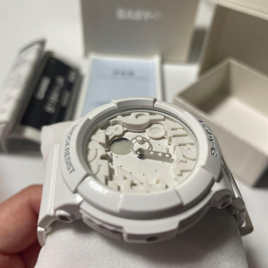Used CASIO Baby-G White Watch