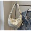 Large capacity dumpling bag Korean version literary shoulder bag new commuter women fashion casual versatile messenger bag