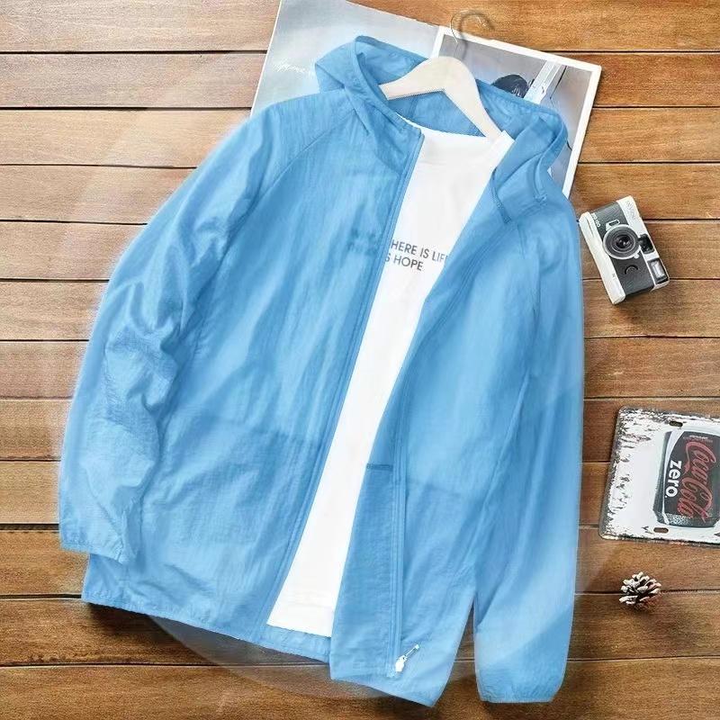 Camping Regenjacke Herren Damen Wasserdicht Sonnenschutz Kleidung Angeln Jagd Kleidung Schnelltrocknend Skin Windbreaker mit Tasche