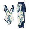 2026 Nieuw Vintage Badpak Conservatief Eendelig Bikini Badpak Set
