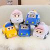 Cartoon Cute Creative Personality Plush Car Taxi Police Car Ambulance Pillow Toy Doll Children's Birthday Gift
