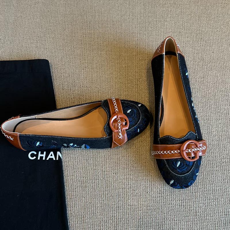 

Версия из овчины ~ нишевый дизайн, круглая голова, светлый рот, пряжка на ремне, одинарные туфли на плоской подошве, женские туфли Мэри Джейн с одной педалью в тон 40 чёрный