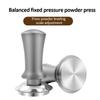 Kaffee-Tamper Konstantdruck Edelstahl Kaffeepulver-Presse 51/53/58mm Espresso-Verteilungswerkzeug mit kalibrierter Feder
