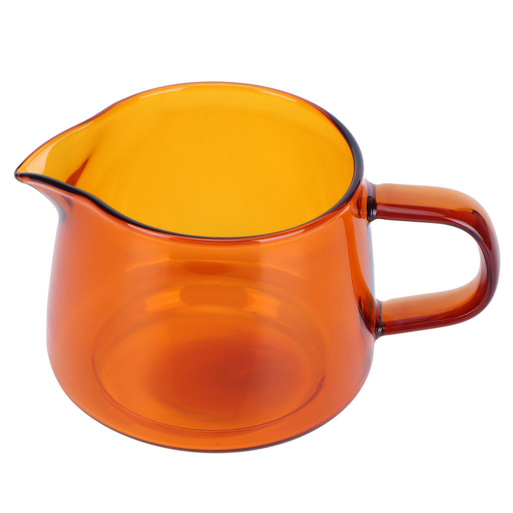 300ml Kaffeetasse Hochborosilikatglas Sharing Mug Trinkgeschirr Kaffeezubehör Amberfarbe