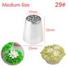 3Pcs Grass Ice Cream Cake Decoration Tips Set Easter Party Pastry Tools Stainless Steel Piping Icing Nozzle Cupcake Heads