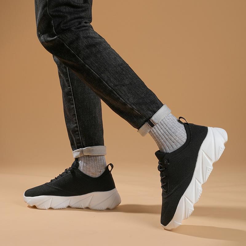 New men's and women's shoes classic walking shoes couple sports running shoes soft sole low top lightweight mesh shoes casual shoes