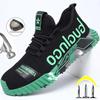 Fashion Fashion Safety Shoes with Steel Toe Cap Work Sneakers Men Women Work Shoes Puncture-Proof Work Safety Boots Safety Footwear