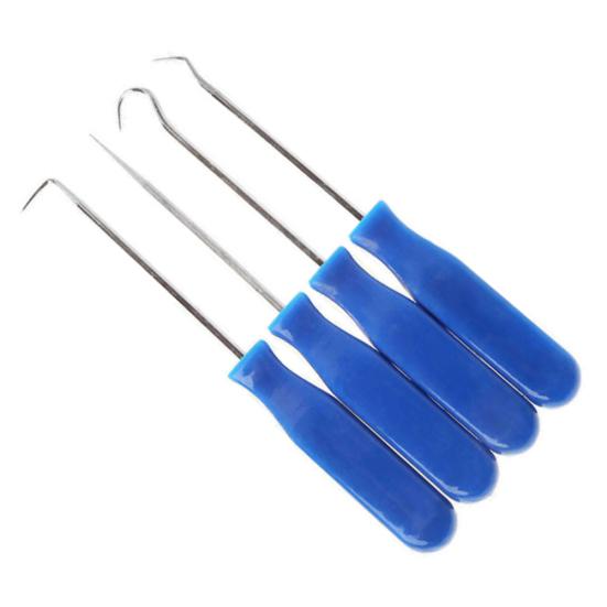 4Pcs Portable Pick & Hook Car Oil Seal O-Ring Gasket Puller Remover Tool