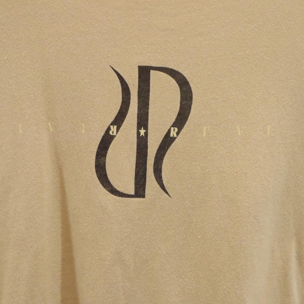 anbil 90s Made in USA Old Short sleeve T-shirt L beige Men's Used