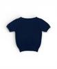 Bonseullipi Soft Half Sleeve Knit (Navy)