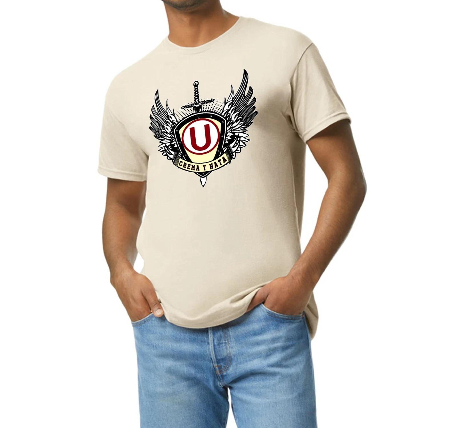 UNIVERSITARIO DE DEPORTES ESCUDO DE ARMAS alas AWESOME PERUVIAN CREMA Y NATA S