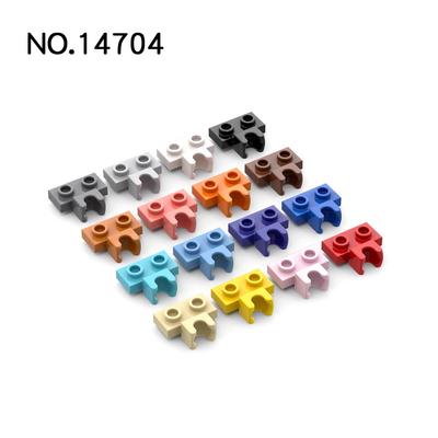 20 Stück MOC Teile 14704 Platte modifiziert 1 x 2 mit kleiner Anhängerkupplungs-Kugelpfanne an der Seite Kompatibel Baustein Baustein Partikel Kinderspielzeug