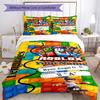 Roblox 464 Customize your name Bedding Set Breathable Duvet Cover with Pillowcases Home Decoration Birthday Gift