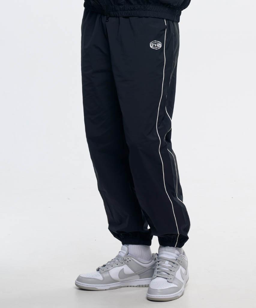 Toleonseu Piping Track Wide Pants