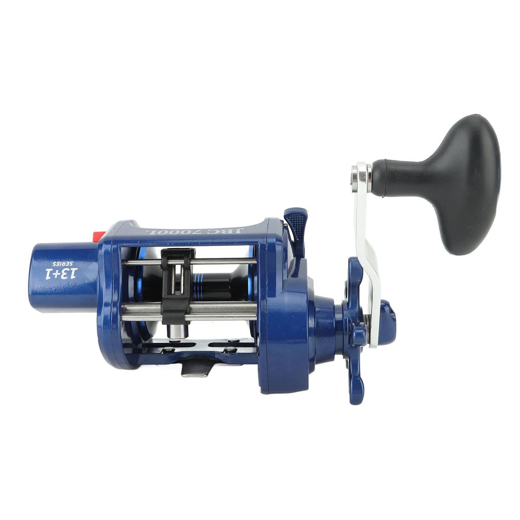 Baitcasting Fishing Reel Round Baitcaster Reel Smooth Powerful Saltwater Inshore Surf Trolling Reel JBC7000L