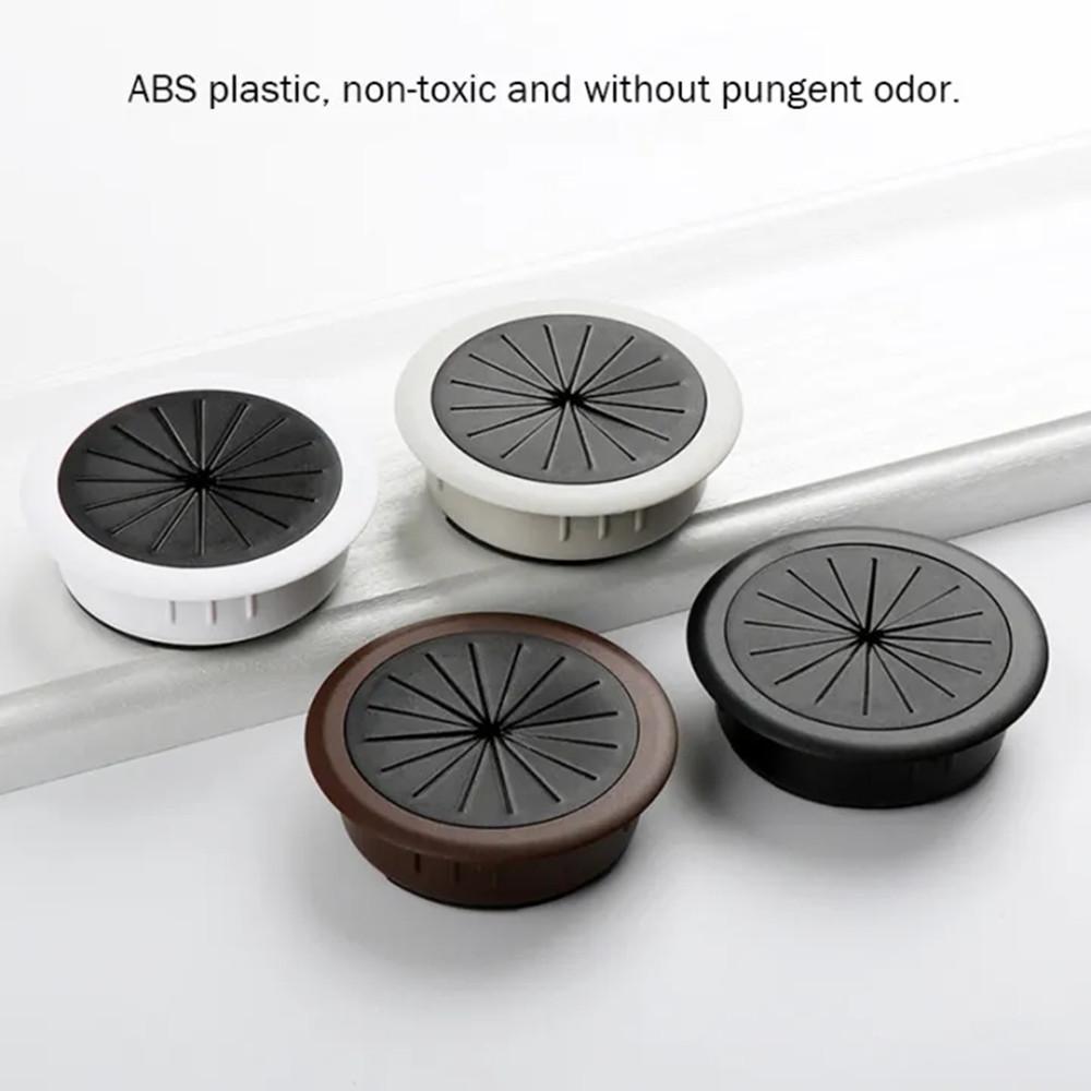Desk Cord Grommet Wire Hole Cover Flexible Outlet Dust Plug Wire Tidy Rubber Gasket In Desk Table For Home Office Computer