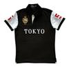 European and American Cities Collection Men's Casual Short-Sleeve Polo Sweatshirt