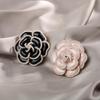 Classic Camellia Brooch - European, American & Korean Style Coat Accessory