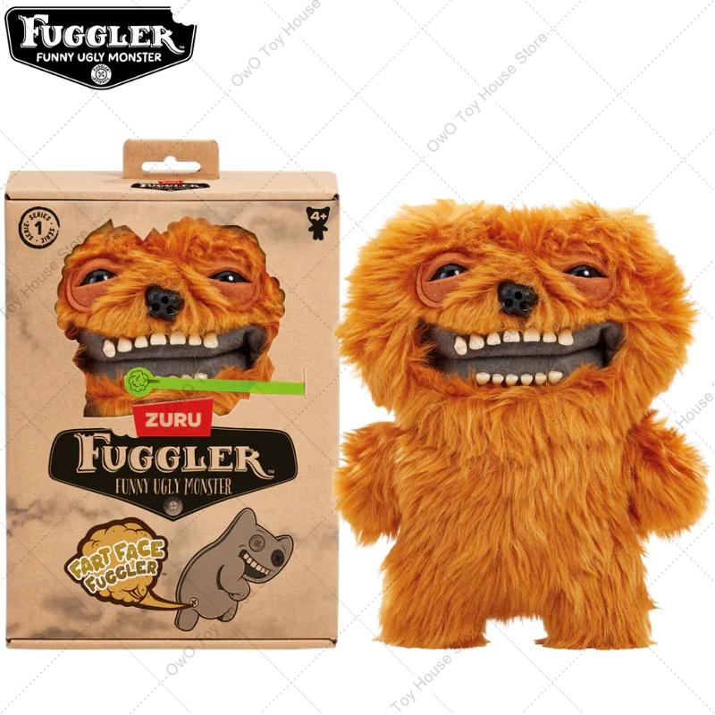 Original Fuggler Hässliche Zähne Monster Plüschtiere Kawaii Cartoon Fugglers Genervter Außerirdischer Weitäugiger Sonderling Plüschpuppen Geschenke Kinder