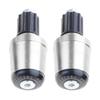7/8" 22mm Motorcycle Handlebar End Aluminum Handle Bar Grips Gear Balanced Plug for Motorbike Motocross