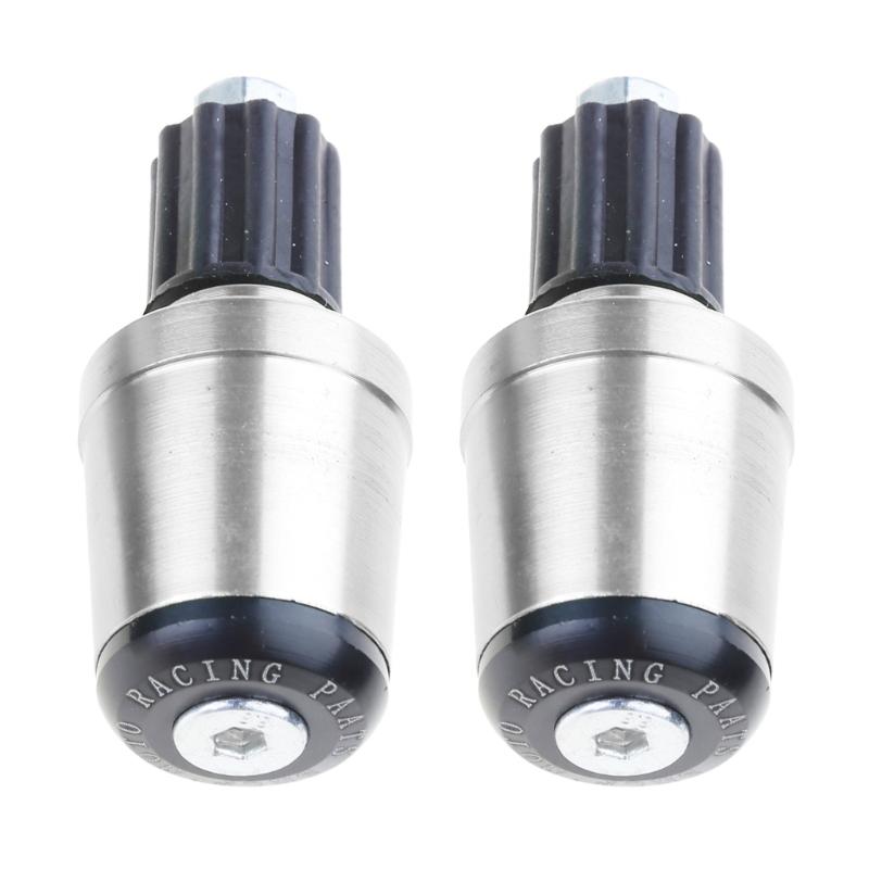 7/8" 22mm Motorcycle Handlebar End Aluminum Handle Bar Grips Gear Balanced Plug for Motorbike Motocross