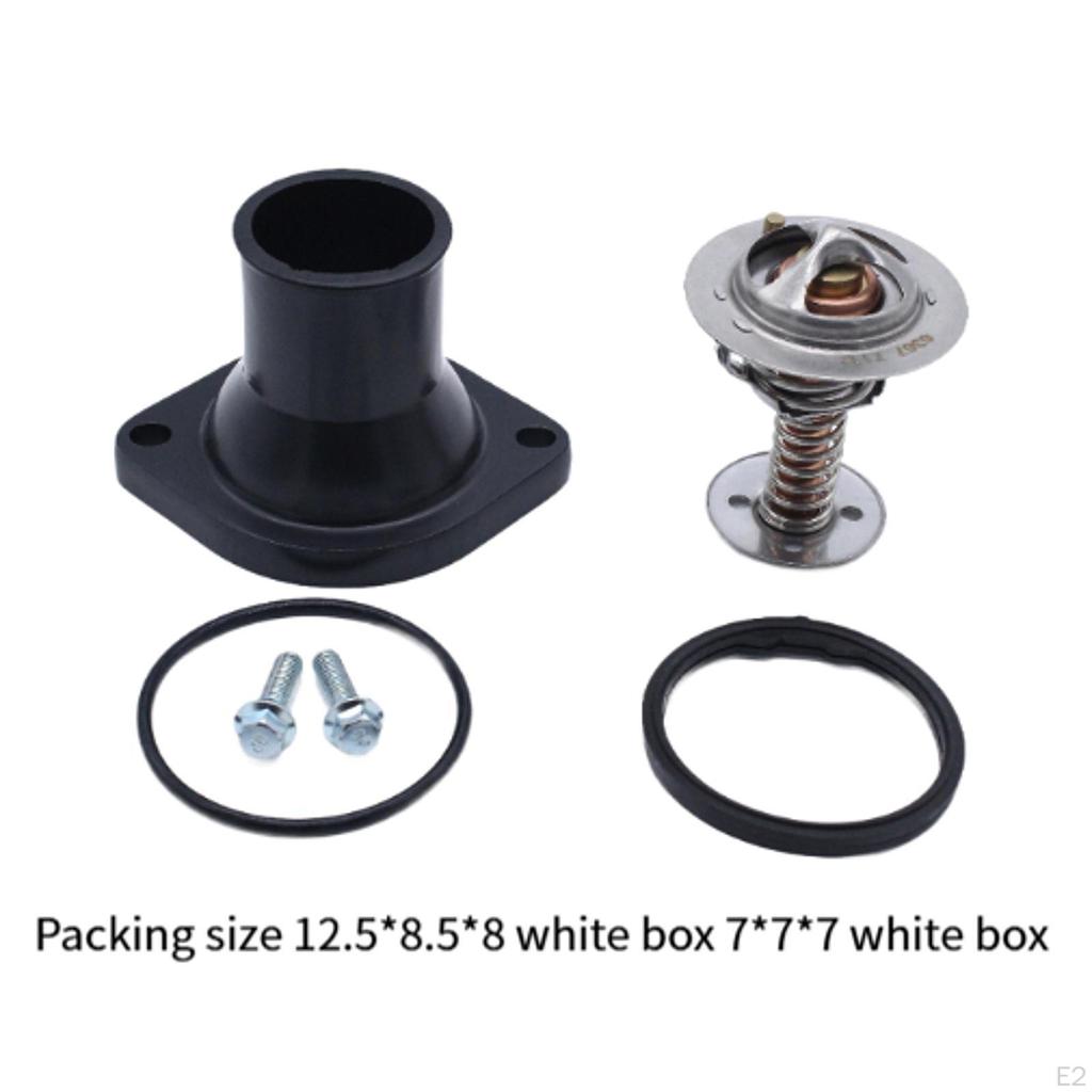 Water Neck Housing and Thermostat Kit for Chevy LS1 LS2 LS7 Spare Parts