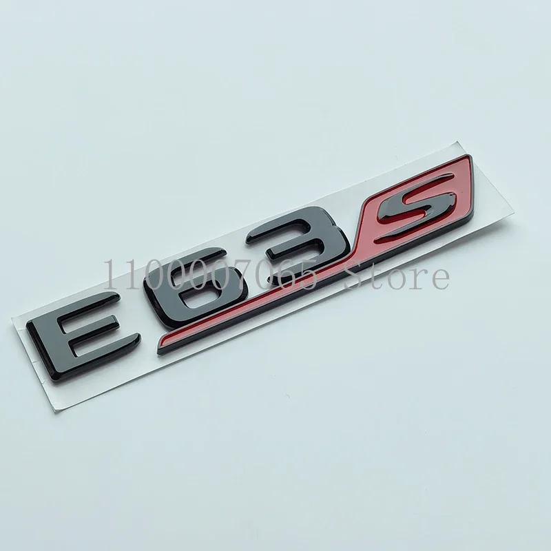 AATB1 2017 Glossy Black Letters E43 E53 E63 E63S V8 Biturbo 4matic ABS Emblem for Mercedes Benz AMG Car Fender Trunk W212 W213 Sticker