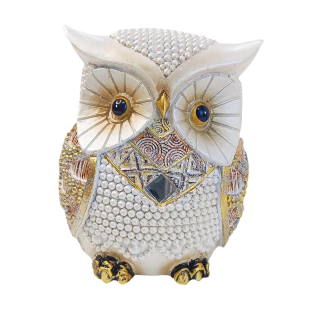 Owl Statue Miniature Owl Figurine Bedroom Yard Desk Multipurpose Display Wedding