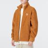 Puma Classics Sherpa Jacket Solid Color Fleece Logo Sports Casual Stand Collar Lamb Fleece Jacket Men Jacket Beige 537699-74