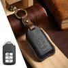 Genuine Leather Key Cover for Honda Civic & Accord - Full Wrap Cowhide Protection