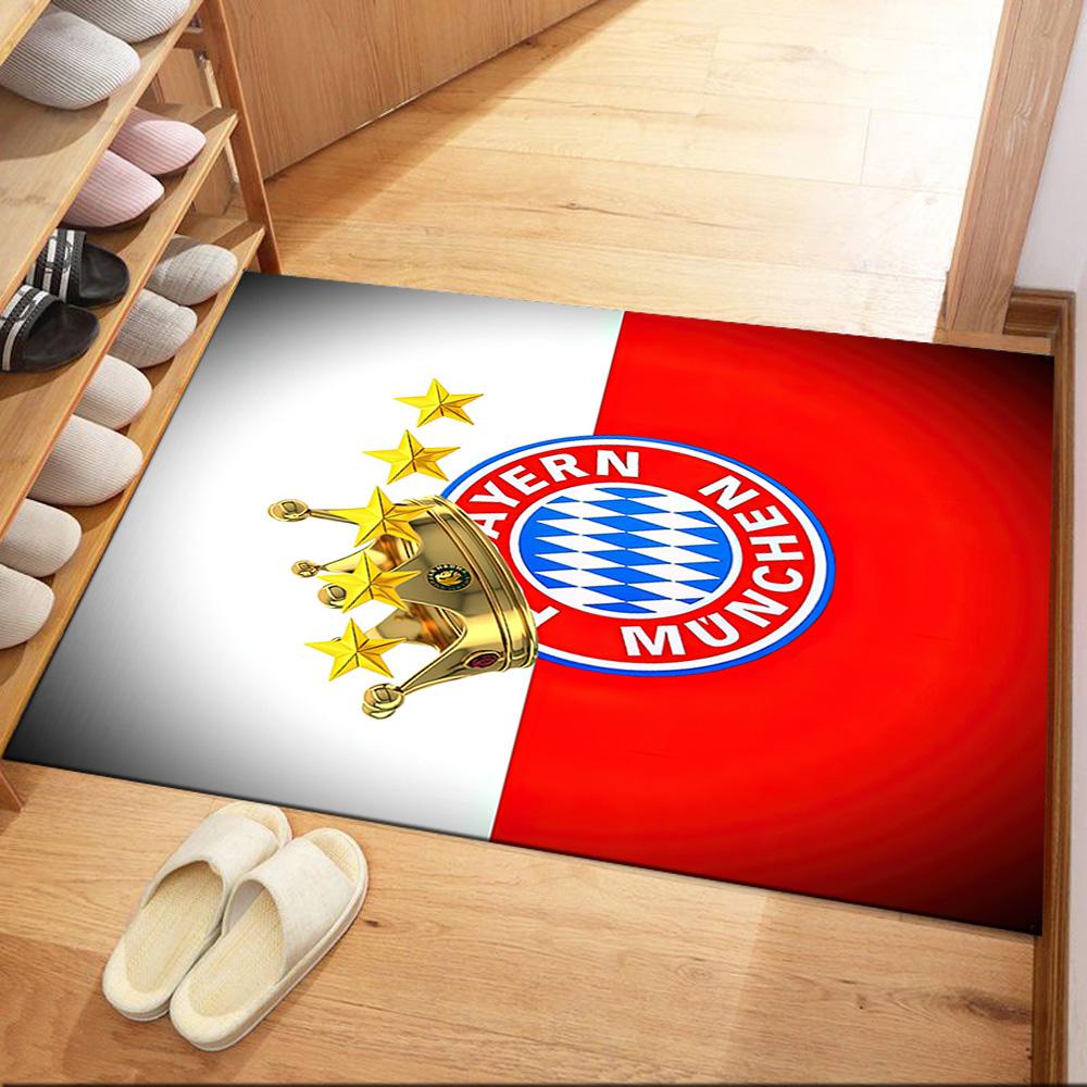 Fc Bayern München Victory Square Rugs Are a Great Choice for Living Rooms, Bedrooms, Home Décor, and As Gifts.