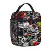 Troll Face Collage Meme Funny Insulated Lunch Tote Bag for Work Trollge Humor Reusable Thermal Cooler Large Capacity Bento Bags