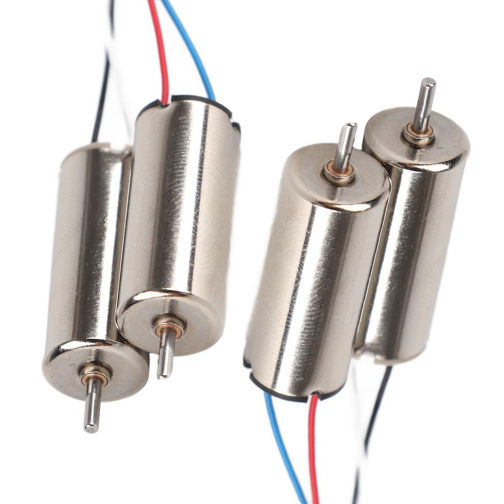 2 Pairs Coreless Motor 8520 8.5x20mm 0.15A Electric Lightweight for Quadcopter RC Drone