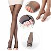 Elastic Thigh Sheer Tight Stocking Tights Open Toe Sheer Leggings Ultra-Thin Pantyhose Stockings