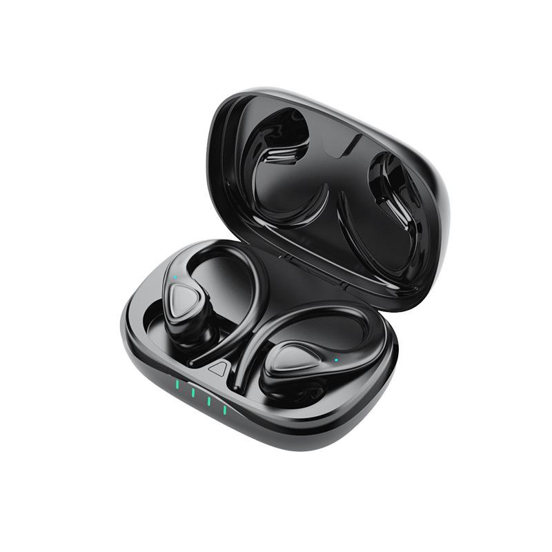 TWS-A20 Bluetooth Earphones: Dual-Ear Wireless Sports Ear-Hook In-Ear Design.