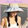 Summer Cherry Grass Top Hat With Large Brim And Adjustable Sun Protection For Women