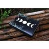 Sun and Moon Handmade Deckle Paper Journal for Men and Women7/5 grimoire Spell notebook for traveling sketchbook book