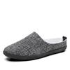 Canvas slippers linen breathable lazy half tray heel sleeve beanie shoes