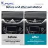 Carbon Fiber Style Interior Sticker for Opel Corsa E X15 2015 2016 2017 2018 2019 LHD RHD Interior Panel