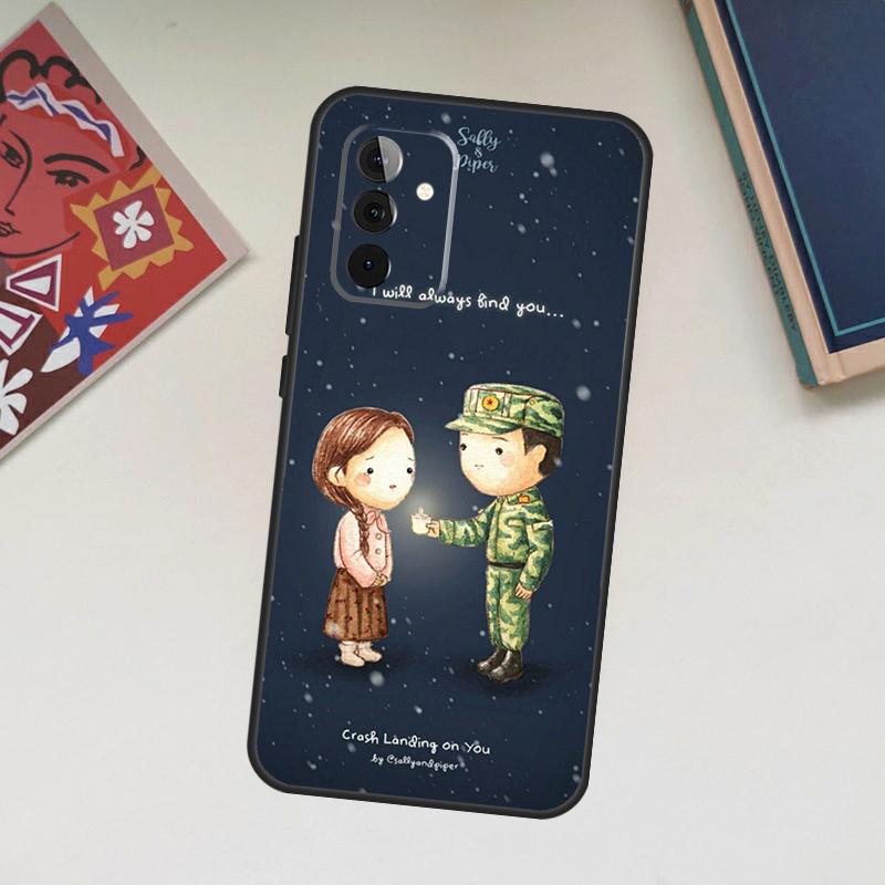 Crash Landing On You Case For Samsung Galaxy A56 A36 A16 A06 A54 A34 A14 A13 A53 A12 A22 A32 A52 A35 A17 A15 A55