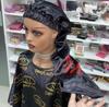 No Moq High Quality Long Bonnets for Braids Satin Bonnet Custom Logo Silk Bonnet with Button