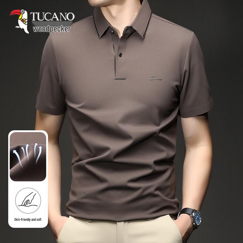 

TUCANO Men s Short Sleeve POLO Shirt M