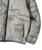 Travel Camo Light Quilted Jacket Grey