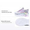 Kids Fashionable Outdoor Slip-Resistant Durable Low-Top Casual Shoes Kids Sneaker Silver Multicolor 302296L-SMLT