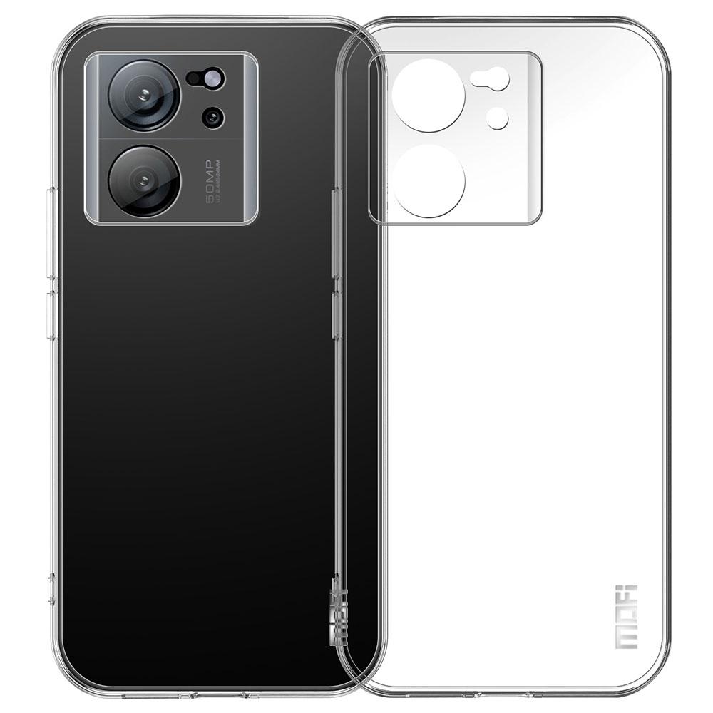MOFI For Xiaomi 13T/13T Pro/Redmi K60 Ultra Case HD Clear Phone Cover Soft TPU Mobile Phone Shell