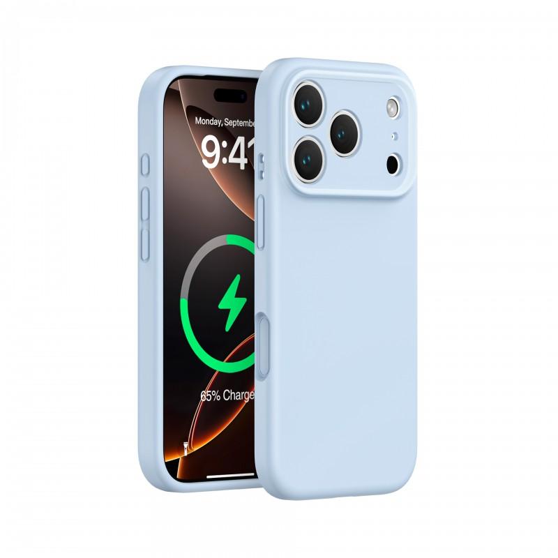 Liquid Silicone Magnetic Phone Case IPhone 17 Pro Max Full Coverage With Precise Cutouts Soft TPU Buttons