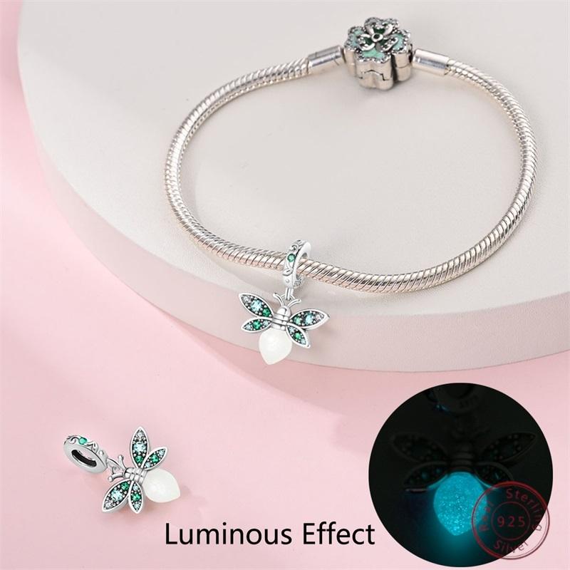 100% Copper Spring Glowing Fireflies Shiny Zircon Beads 3Mm Diy Holiday Exquisite Jewelry Gift Making